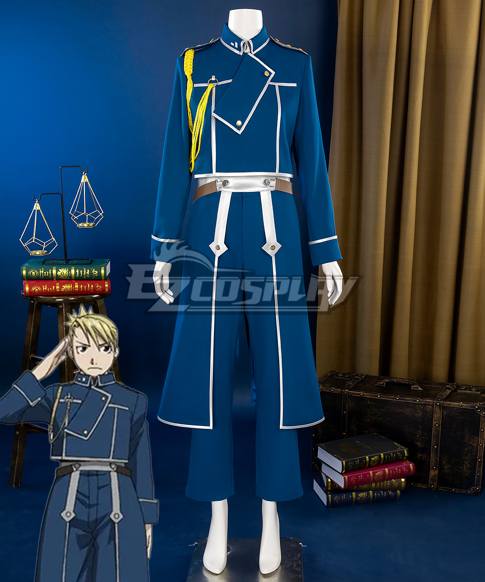 FullMetal Alchemist Riza Hawkeye Military Cosplay Costume