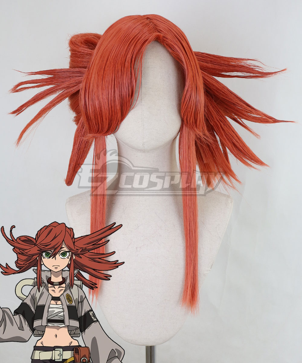 Gachiakuta Riyo Reaper Red Cosplay Wig