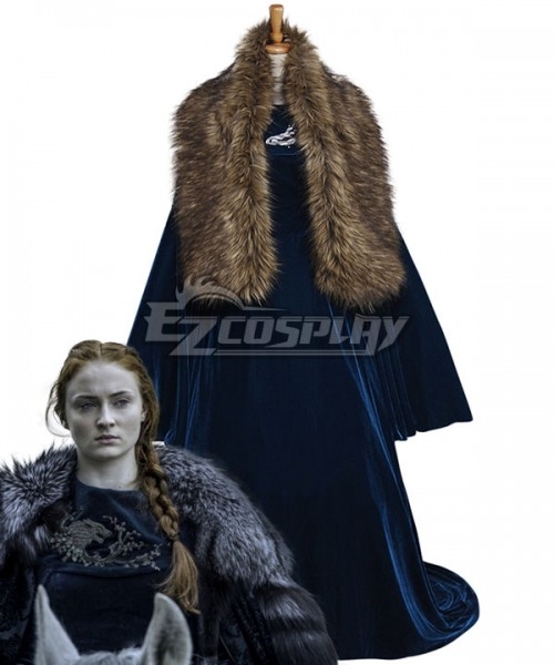 

Game Of Thrones Sansa Stark Cosplay Costume - Without the Embroidery