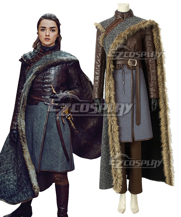 Game of Thrones Season 8 Arya Stark Cosplay Costume