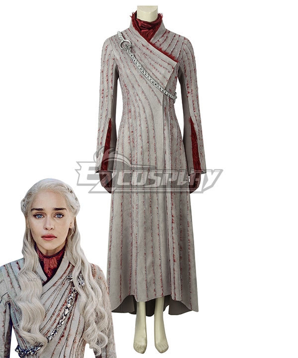 

Game of Thrones Season 8 Mother of Dragons Daenerys Targaryen Cosplay Costume
