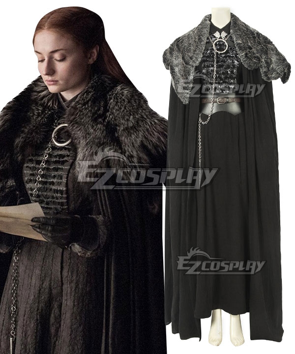 

Game Of Thrones Season 8 Sansa Stark Cosplay Costume