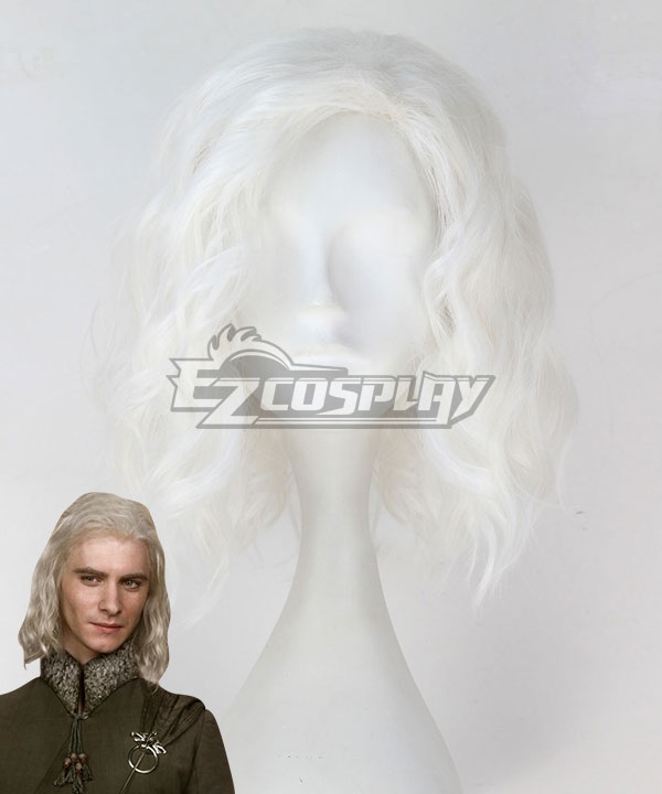 Game of Thrones Viserys Targaryen White Cosplay Wig
