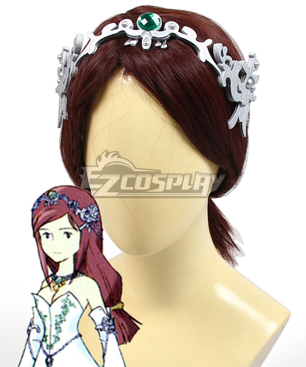 Final Fantasy IX FF9 Garnet til Alexandros princess dress Head wear Cosplay Accessory Prop