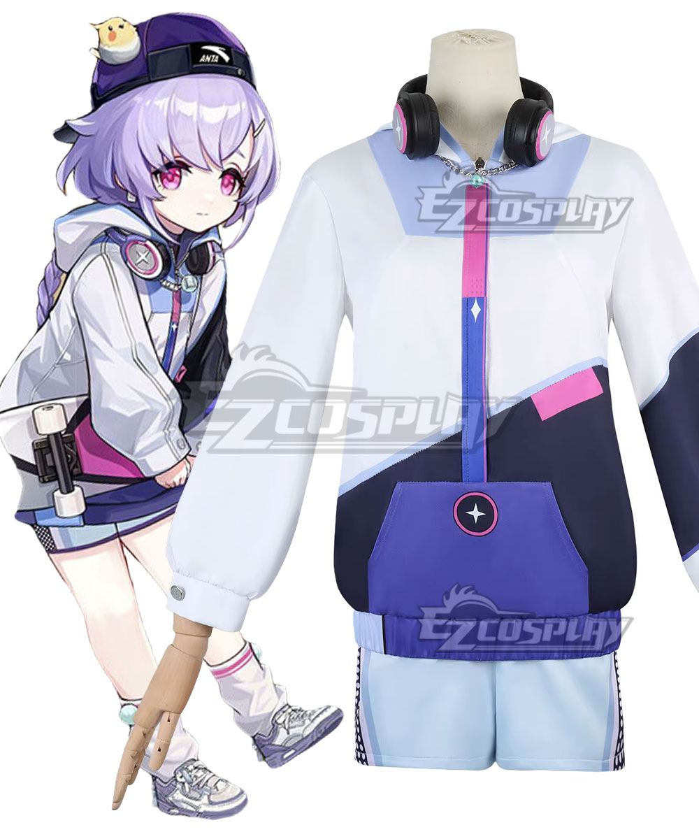 Genshin Impact ANTA Qiqi Cosplay Costume