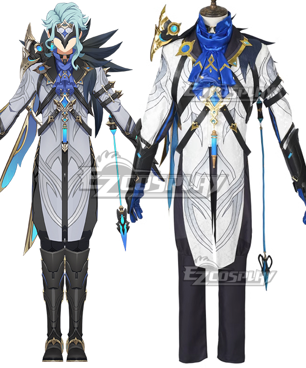 Genshin Impact Fatui Il Dottore Premium Edition Cosplay Costume