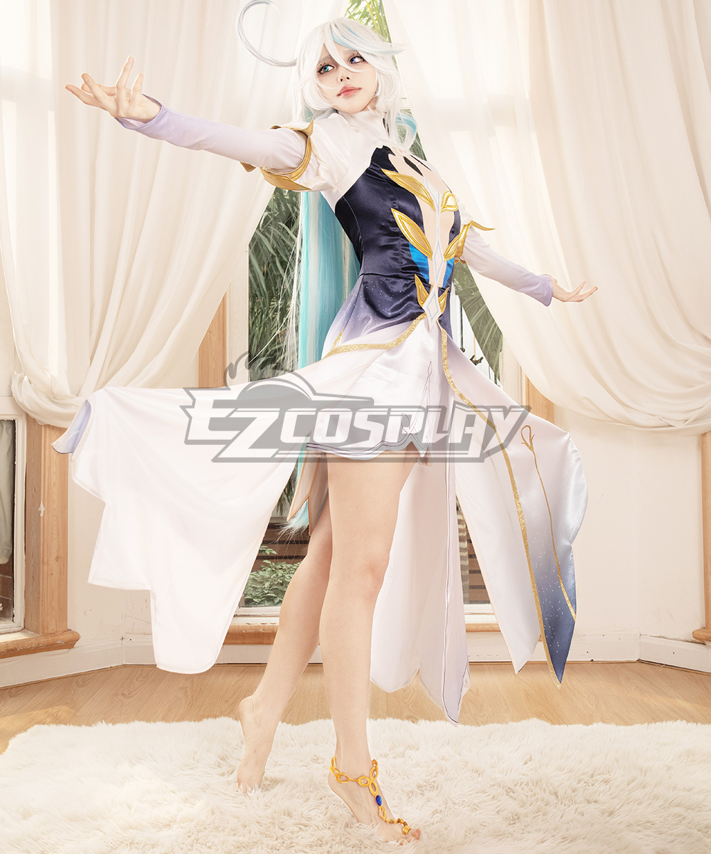 Genshin Impact God of Justice Focalors Furina Cosplay Costume