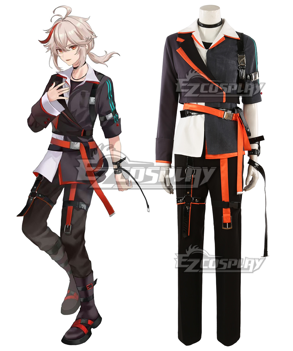 Genshin Impact Hoyofair2024 Flame Fusion Music And Art Festival  Kaedehara Kazuha Cosplay Costume