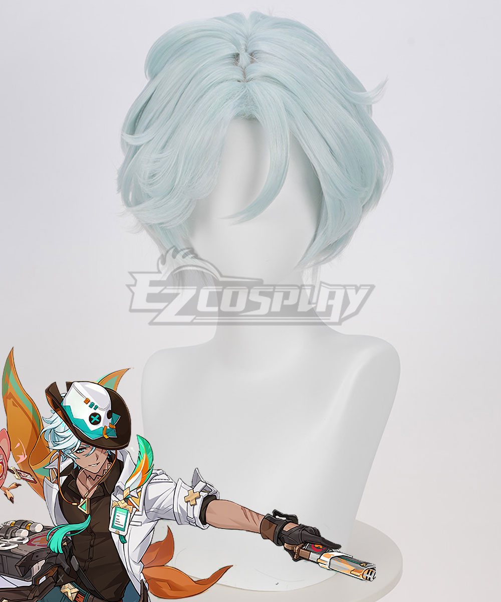 Genshin Impact Ifa Silver Cosplay Wig