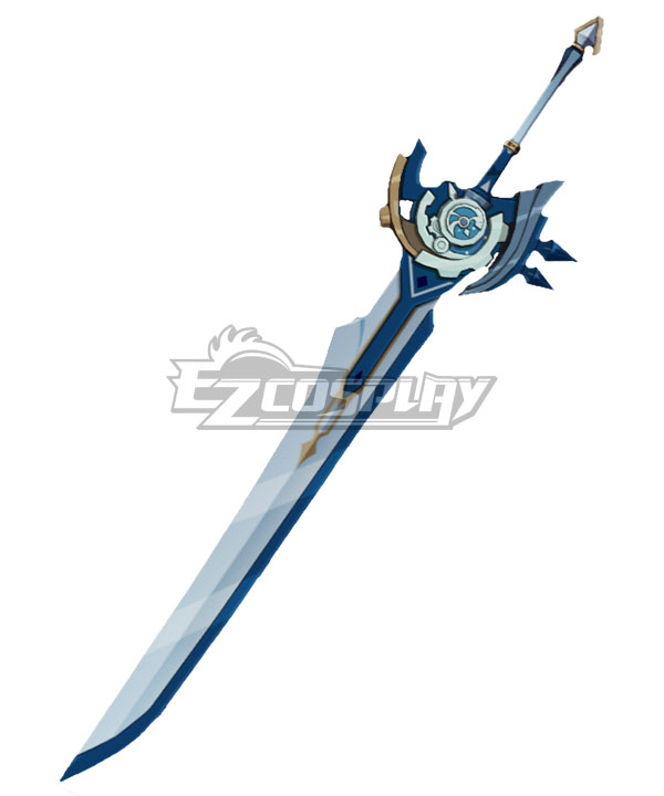 Genshin Impact Kaeya Traveler Jean Keqing Qiqi Xingqiu Iron Sting Sword Cosplay Weapon Prop
