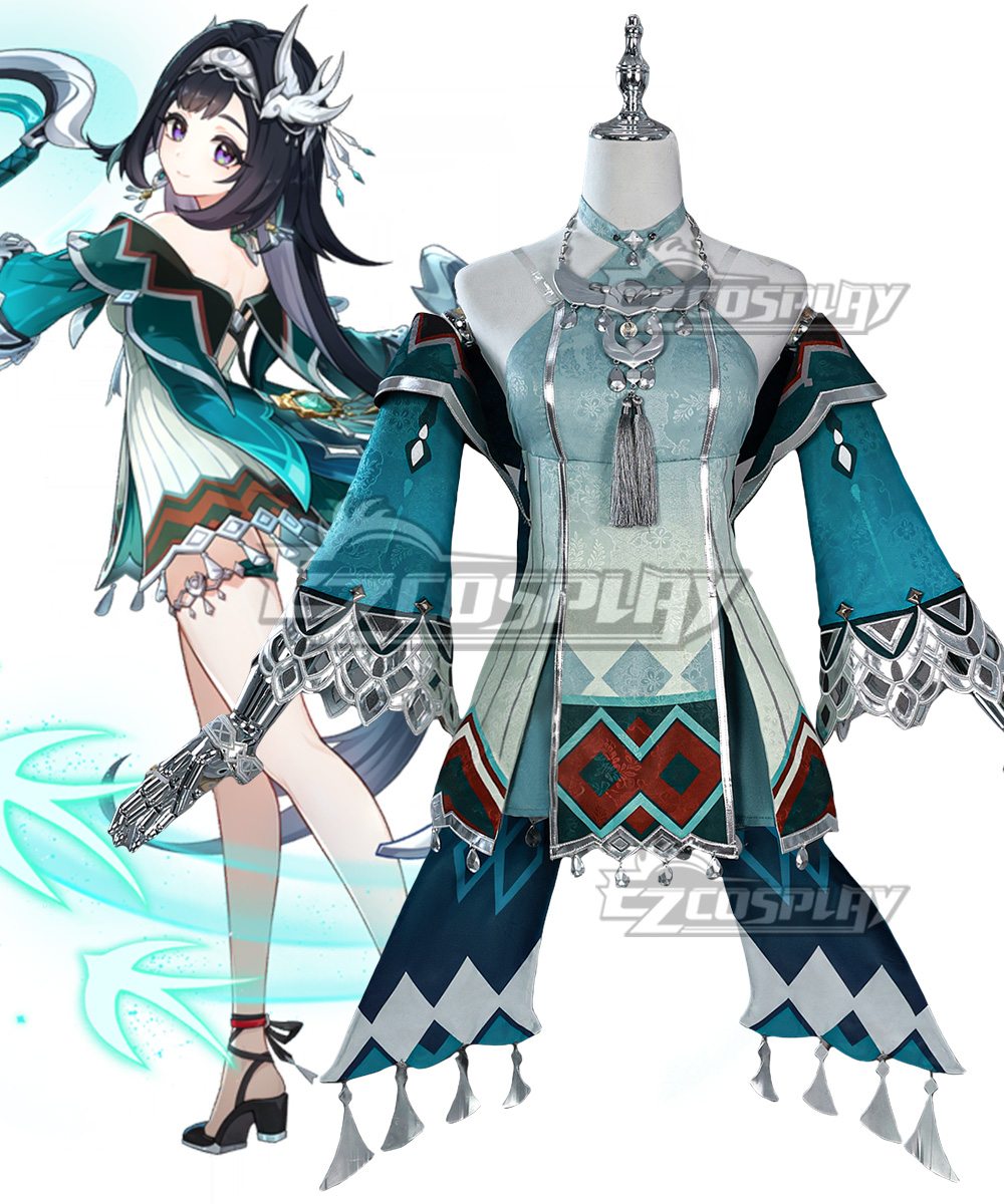 Genshin Impact Lanyan Cosplay Costume