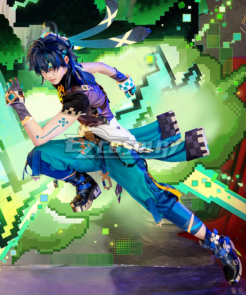 Genshin Impact Natlan characters Black Cosplay Costume