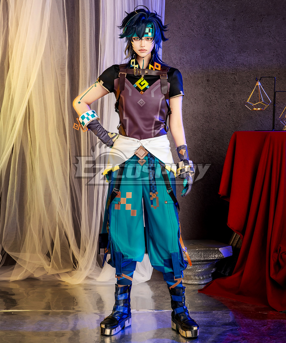 Genshin Impact Natlan Kinich Cosplay Costume