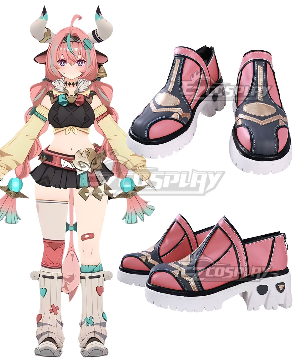 Genshin Impact Varesa Cosplay Shoes