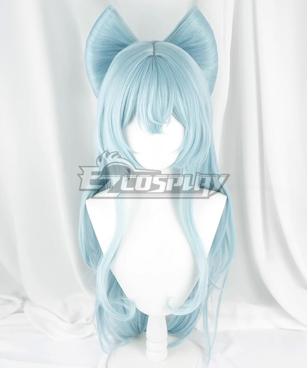 Genshin Impact Yumemizuki Mizuki Blue Cosplay Wig
