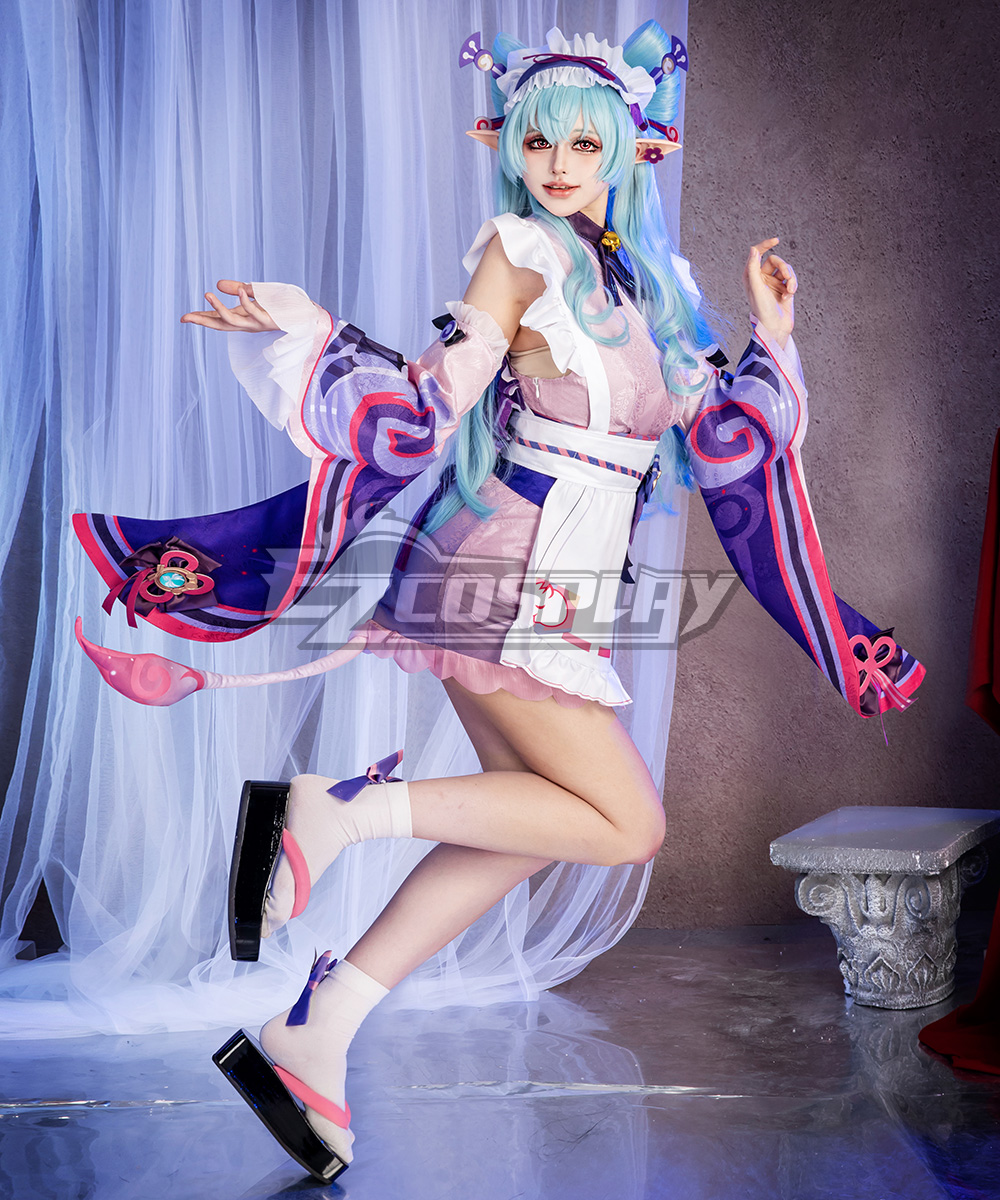 Genshin Impact Yumemizuki Mizuki Cosplay Costume