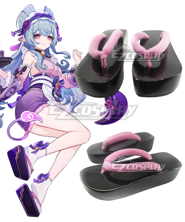 Genshin Impact Yumemizuki Mizuki Cosplay Shoes