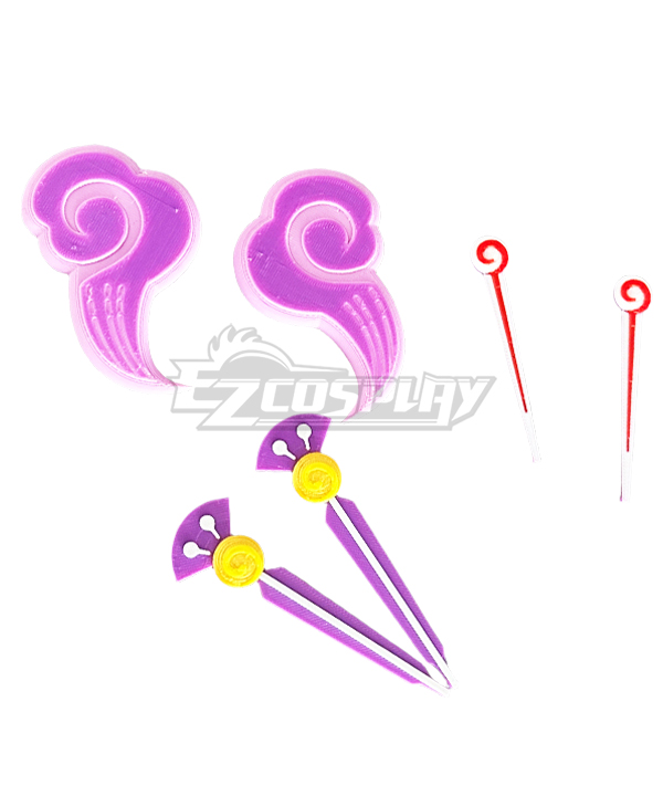 Genshin Impact Yumemizuki Mizuki Hairpins Hair Accessories Cosplay