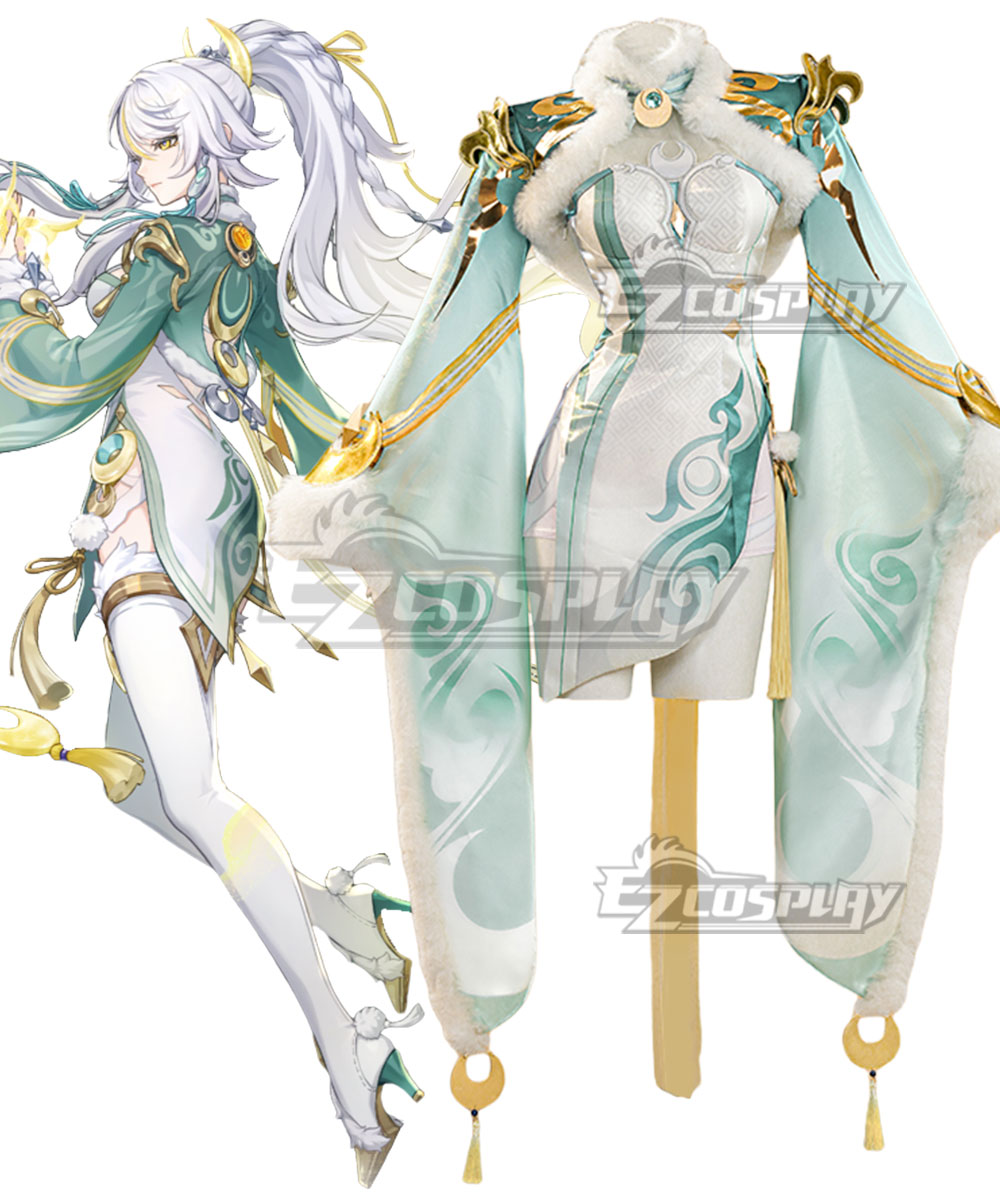 Genshin Impact Zibai Cosplay Costume