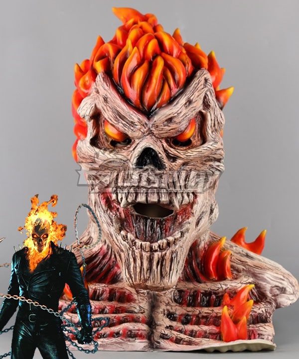 Ghost-Rider Ghost Rider Halloween Mask Cosplay Accessory Prop
