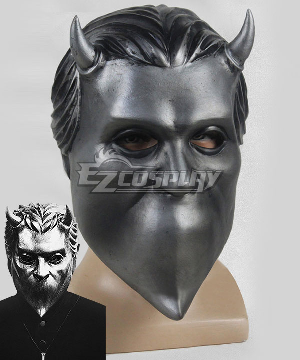 Ghost B.C. Mask Halloween Party Band Cool Cosplay Accessory Prop
