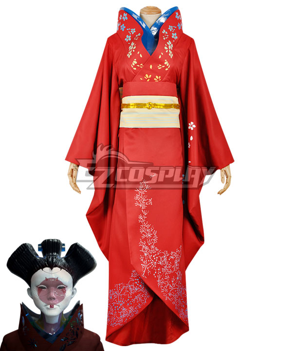 Ghost in the Shell Geisha Kimono Cosplay Kostüm