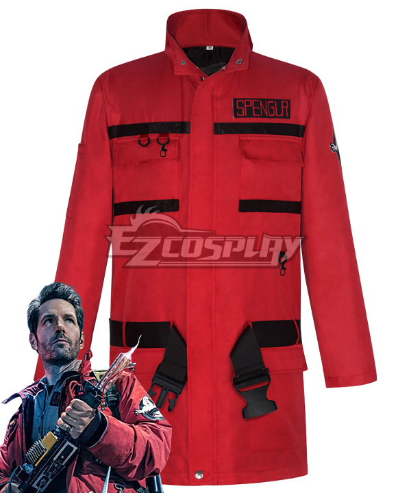 Ghostbusters: Frozen Empire Gary Grooberson Red Coat Cosplay Costume