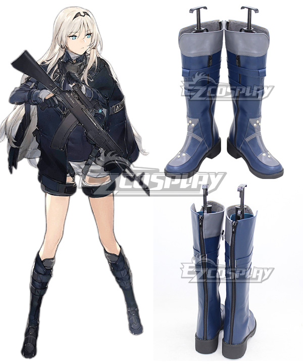 Girls' Frontline AN-94 Blue Shoes Cosplay Boots