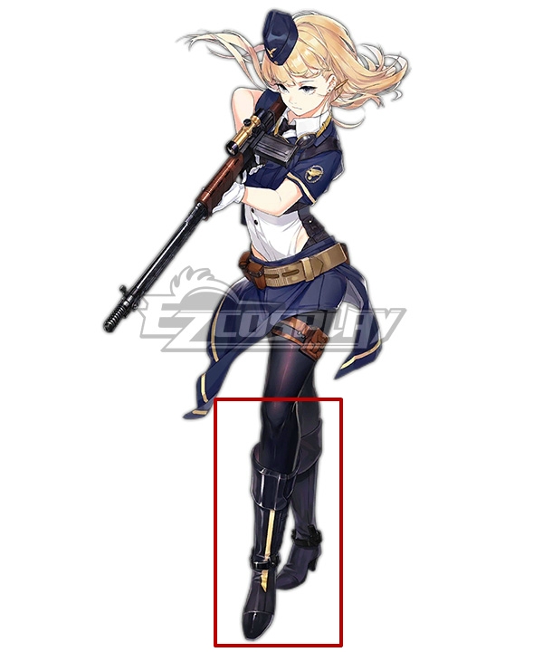 Girls Frontline FG42 Purple Shoes Cosplay Boots