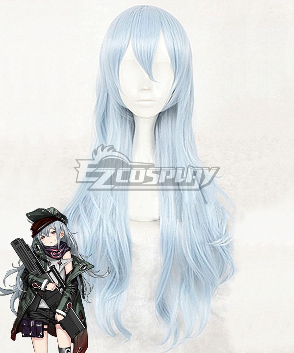 Girls Frontline G11 Blue Silver Cosplay Wig