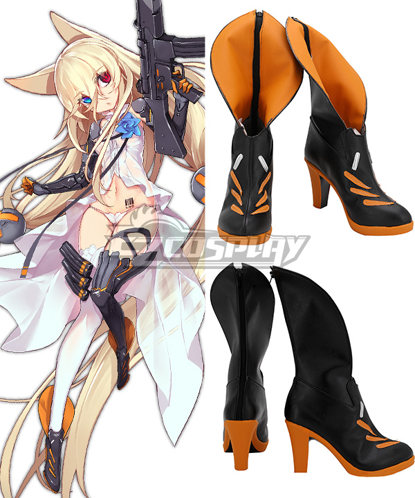 Girls' Frontline G41 Black Cosplay Shoes
