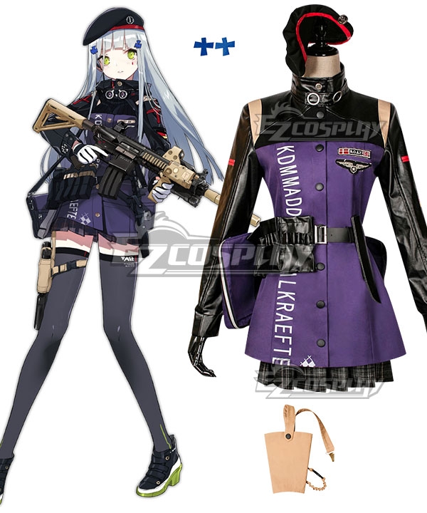 

Girls' Frontline HK416 Cosplay Costume - Premium Edition