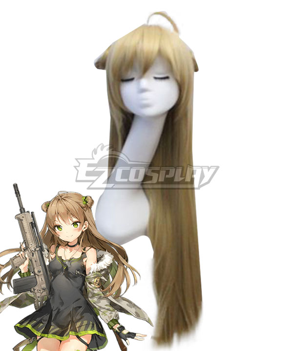 Girls' Frontline Rifle Forward-ejection Bullpup RFB Golden Cosplay Wig