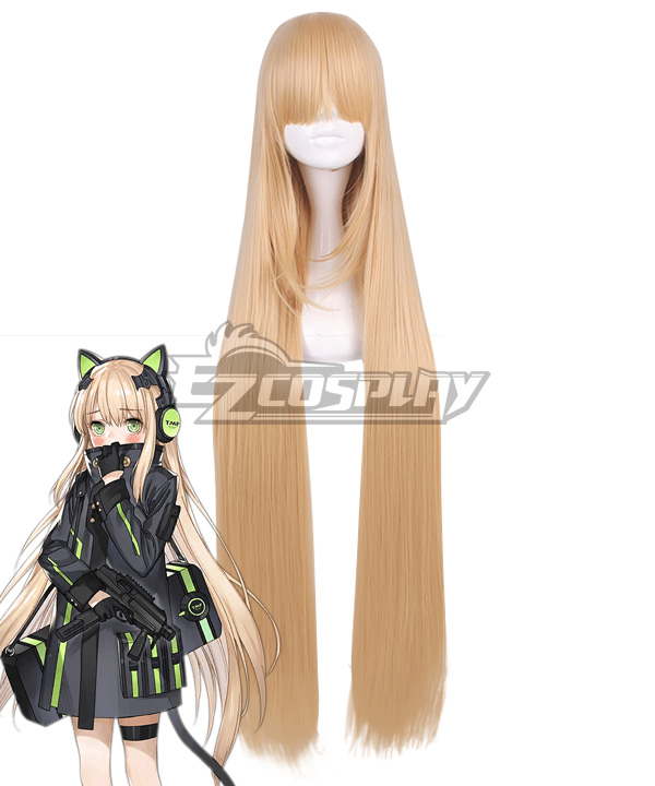 Girls Frontline TMP Gloden Cosplay Wig