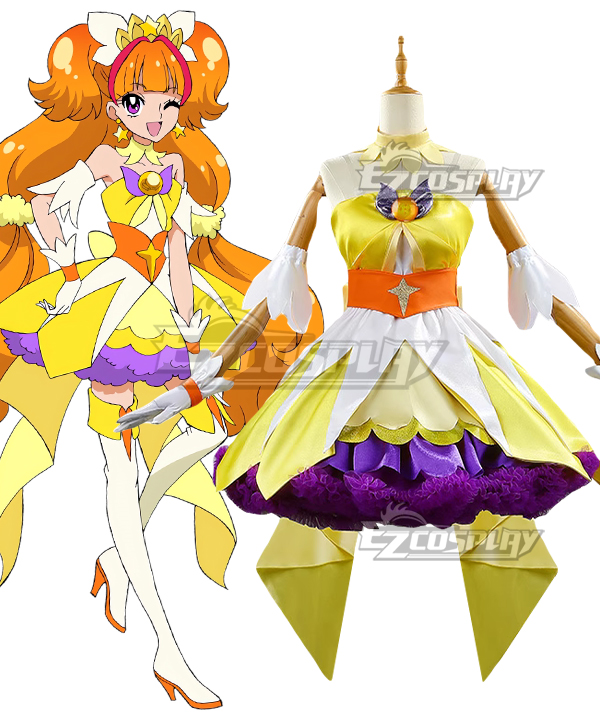 Go! Princess PreCure Cure Twinkle Amanogawa Kirara Cosplay Costume