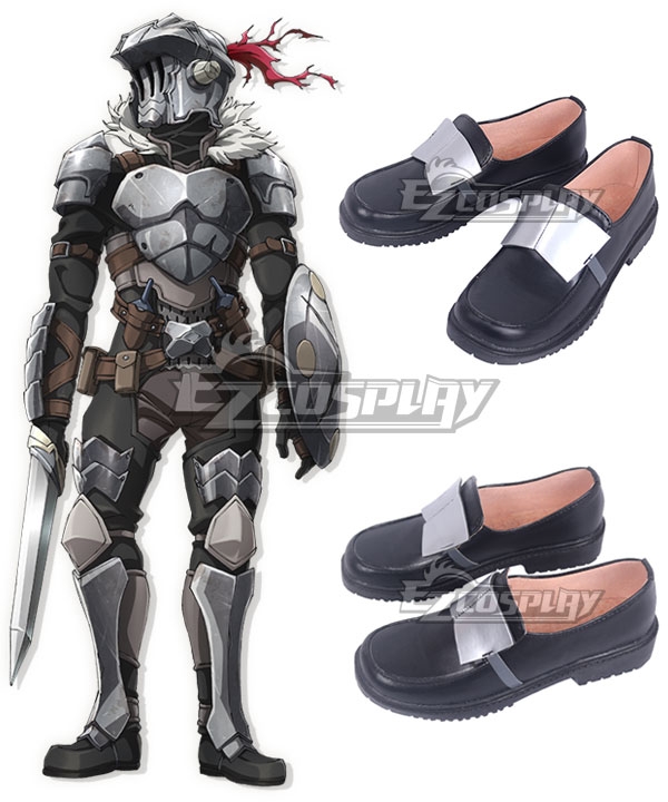 Goblin Slayer Goblin Slayer Black Cosplay Shoes