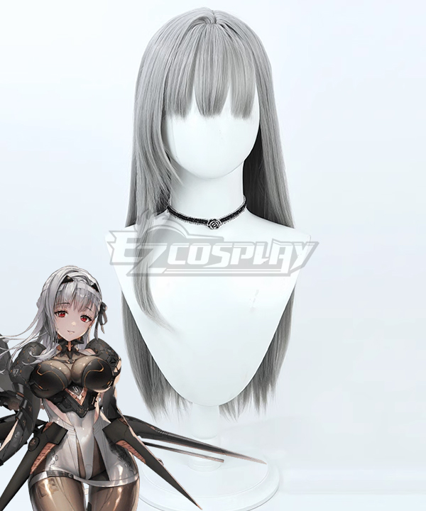 Goddess of Victory: Nikke Modernia Silver Cosplay Wig