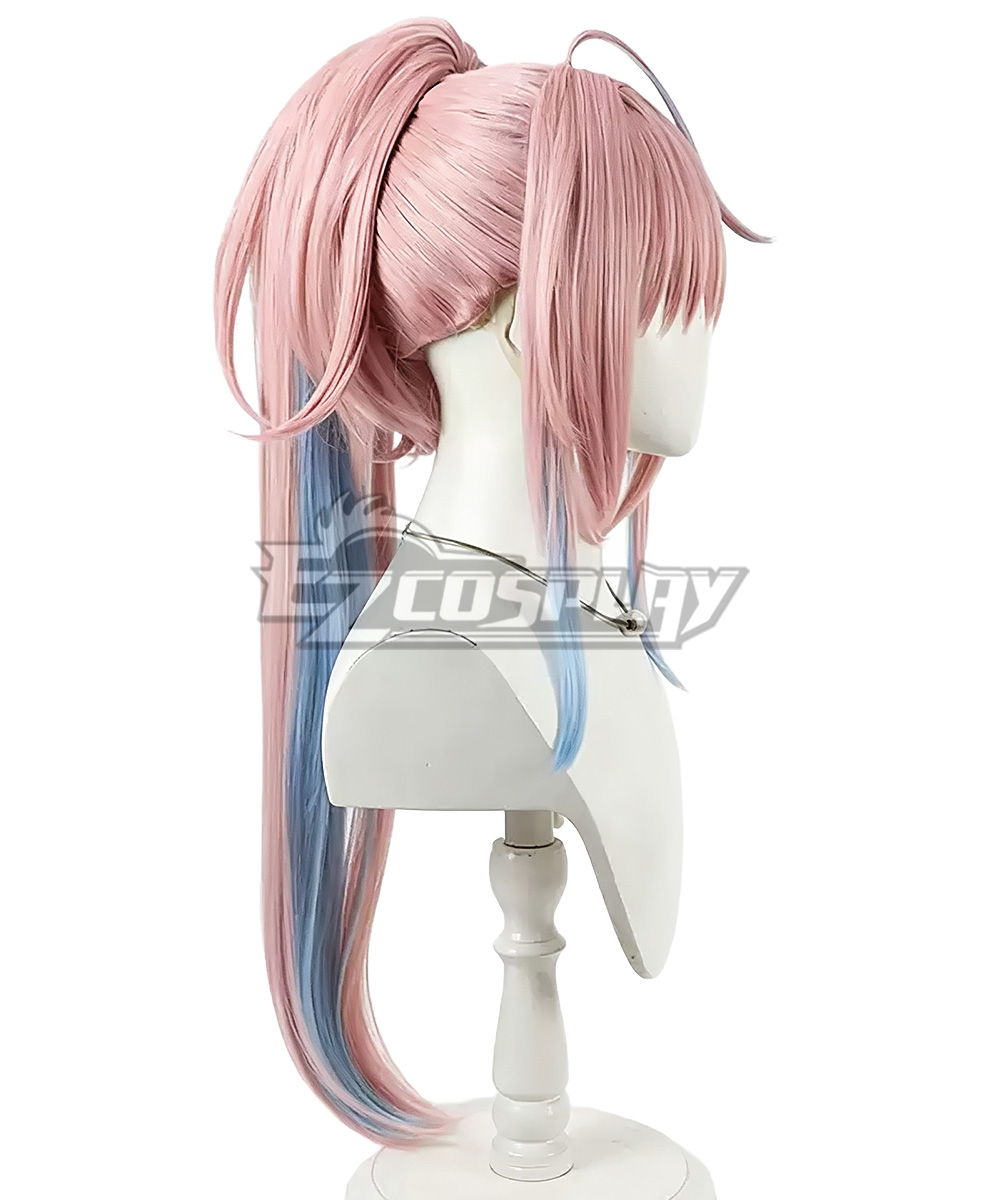 Gokurakugai Nei Takarai Pink Cosplay Wig