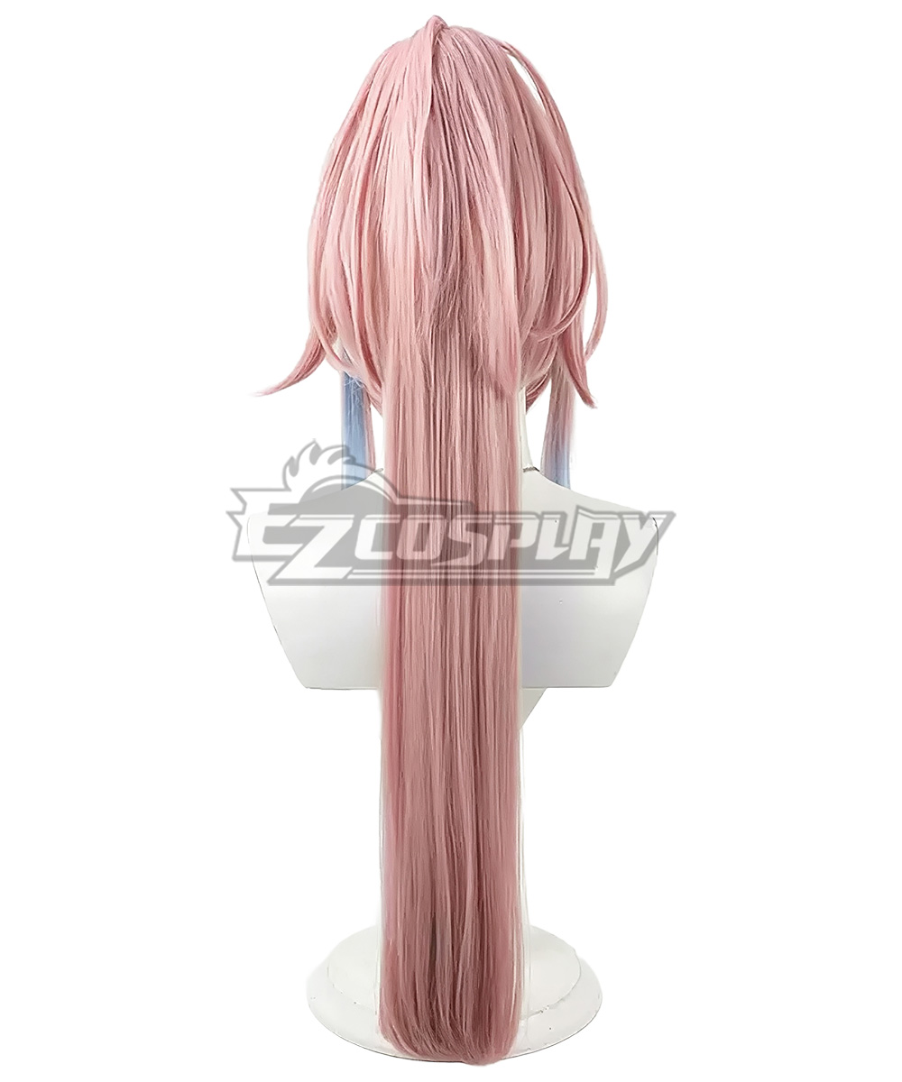 Gokurakugai Nei Takarai Pink Cosplay Wig