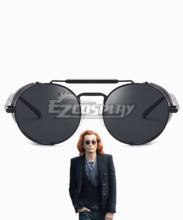 Good Omens Crowly Sunglasses Cosplay Accessory Prop