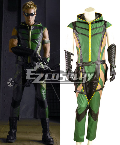 

DC Comics Green Arrow Leather Cosplay Costume