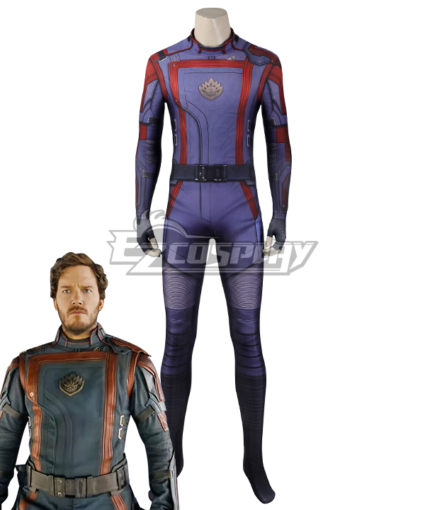Guardians of the Galaxy 3 Star Lord Peter Quill Simplified Version Cosplay Costume