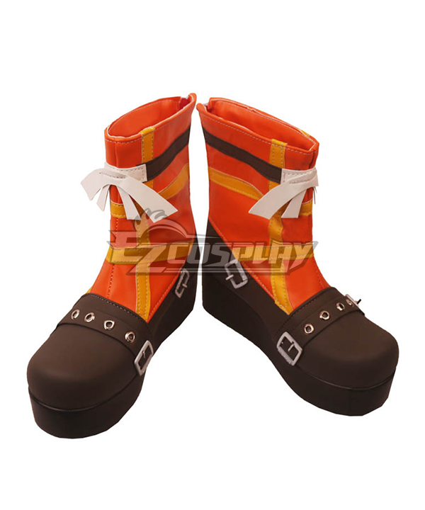 Guilty Gear Strive Delilah Black Cosplay Shoes