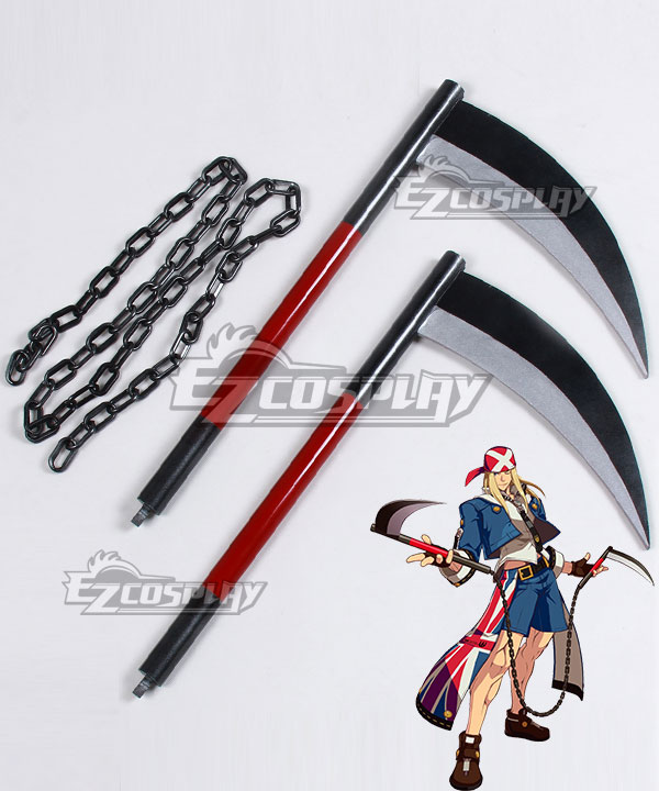 Guilty Gear Xrd Axl Low Two Scythes Cosplay Weapon Prop