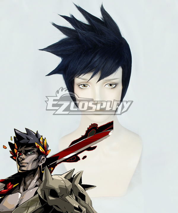 Hades Zagreus Black Cosplay Wig