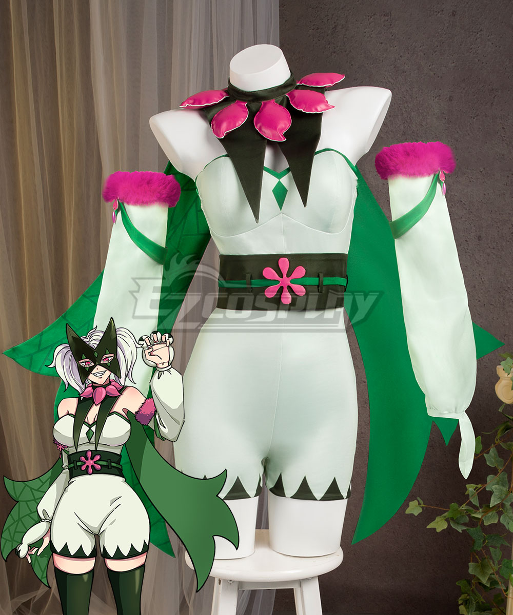 Ezcosplay Original Derivative PM Halloween Jumpsuit with Paw Gloves Magician Meowscarada Cosplay Costume