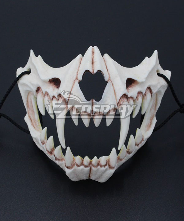 Halloween Teeth Yasha Mask J Cosplay Accessory Prop