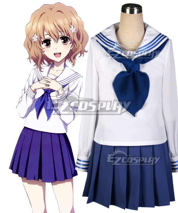 

Hanasaku Iroha Ohana Matsumae Sailor Suit Cosplay Costume