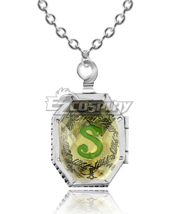 

Harry Potter and the Deathly Hallows Slytherin's Locket Necklace Cosplay Accessory Prop