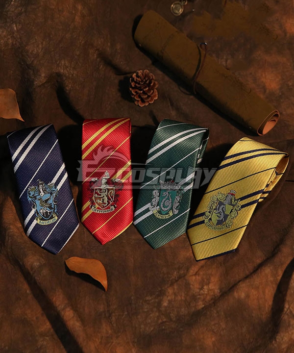

Harry Potter Gryffindor Slytherin Ravenclaw Hufflepuff Tie Cosplay Accessory Prop